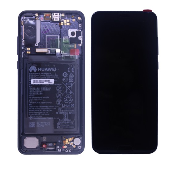 TOUCH+DISPLAY+FRAME+BATTERY HUAWEI P20 PRO SERVICE PACK BLACK TOUCH+DISPLAY+FRAME+BATTERY HUAWEI P20 PRO SERVICE PACK BLACK